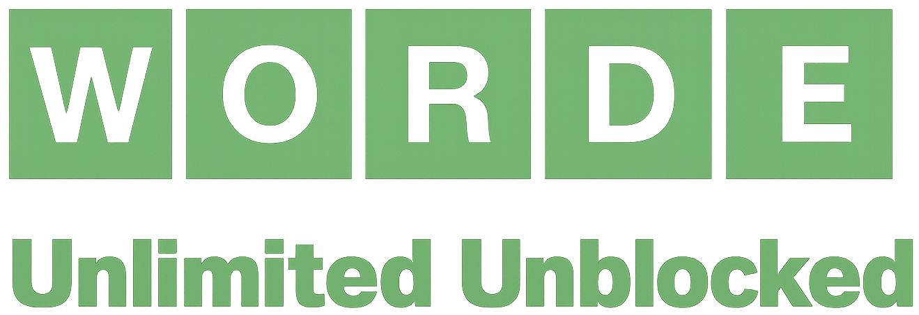 Logo Wordle Unlimited Unblocked